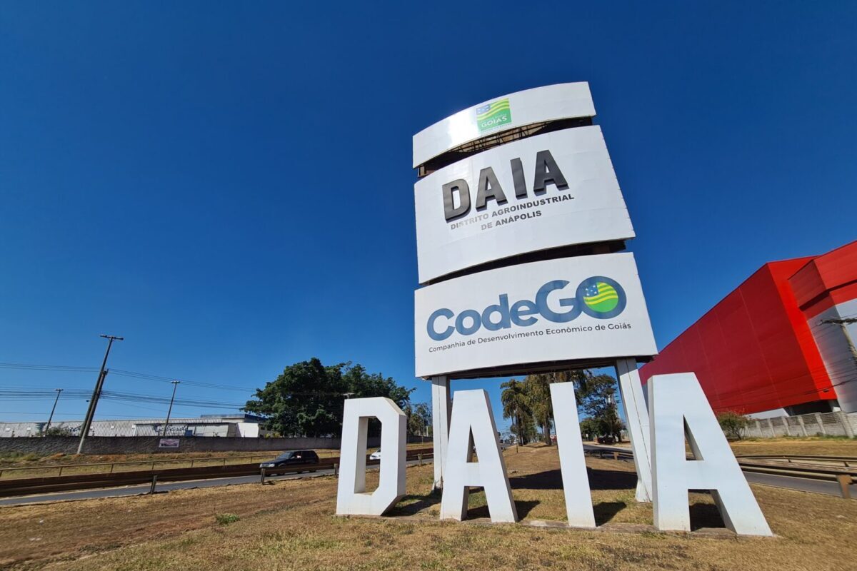 foto da fachada do distrito agroindustrial de anápolis para ilustrar matéria do ConseDaia