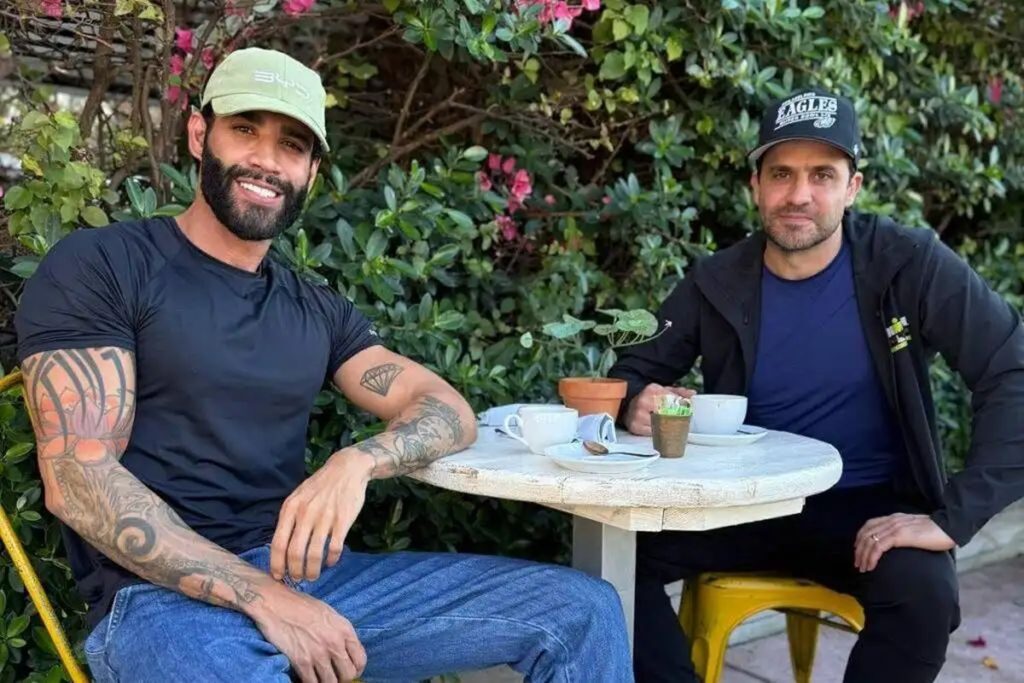 foto de gusttavo lima e pablo marçal lado a lado