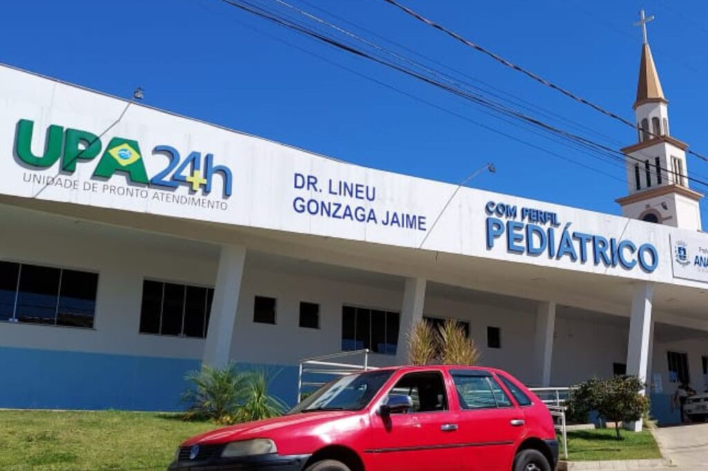 A Upa Pediátrica de Anápolis leva o nome do Dr. Lineu Gonzaga Jaime (Foto: Jonathan Cavalcante)