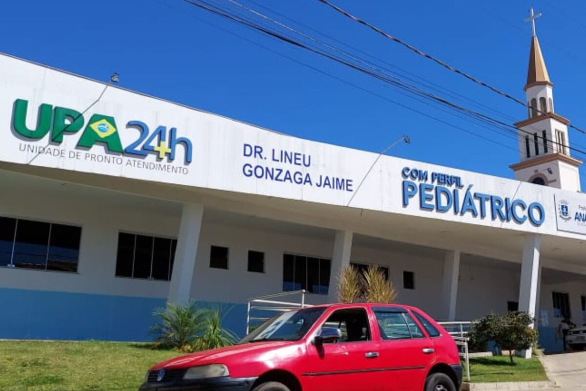 A Upa Pediátrica de Anápolis leva o nome do Dr. Lineu Gonzaga Jaime (Foto: Jonathan Cavalcante)