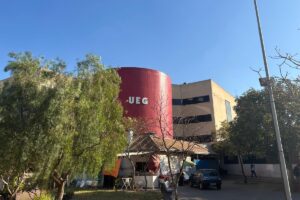 foto de campus da UEG em Anápolis para ilustrar matéria do vestibular