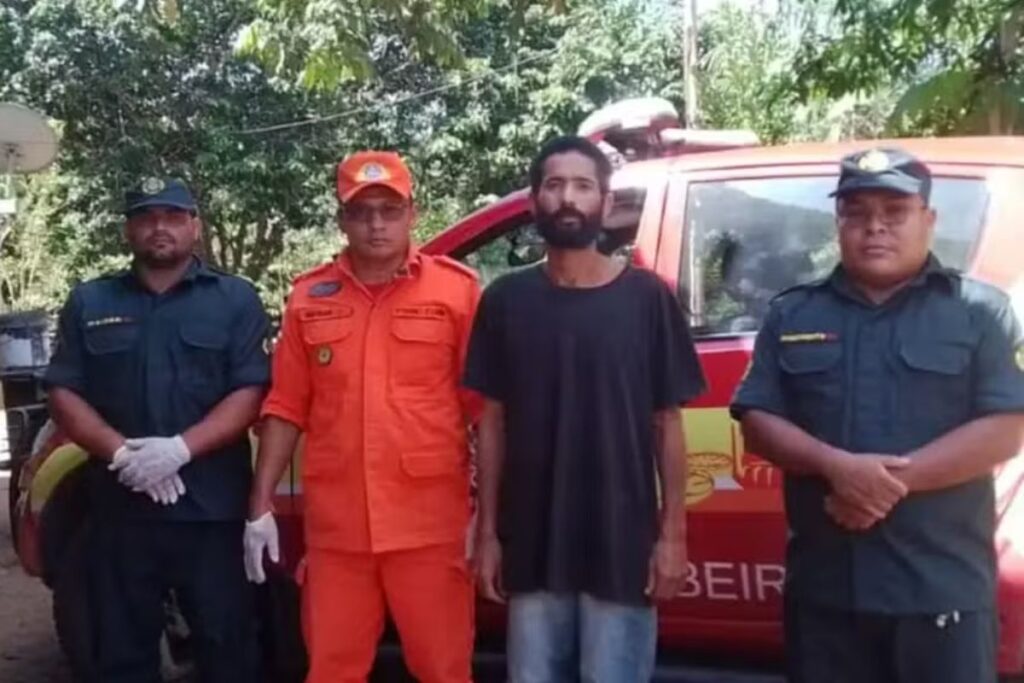 foto do caçador desaparecido na amazônia