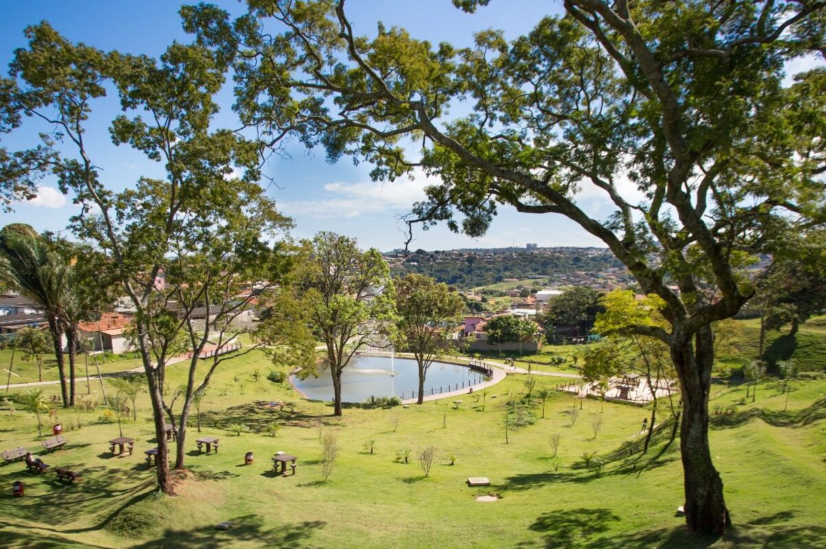 imagem do parque da liberdade em anápolis