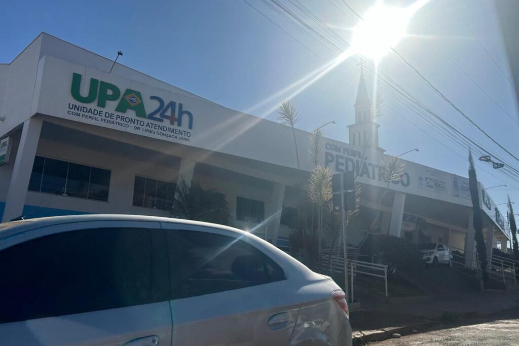 foto da fachada da upa pediátrica em anápolis