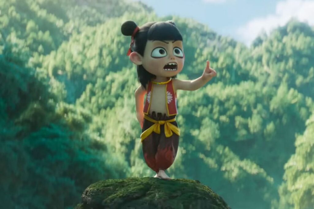 foto de trecho do filme 'Ne Zha 2"