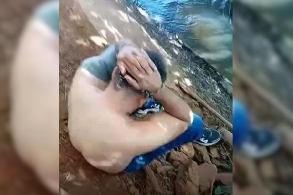 foto do falso sequestro ocorrido em montividiu