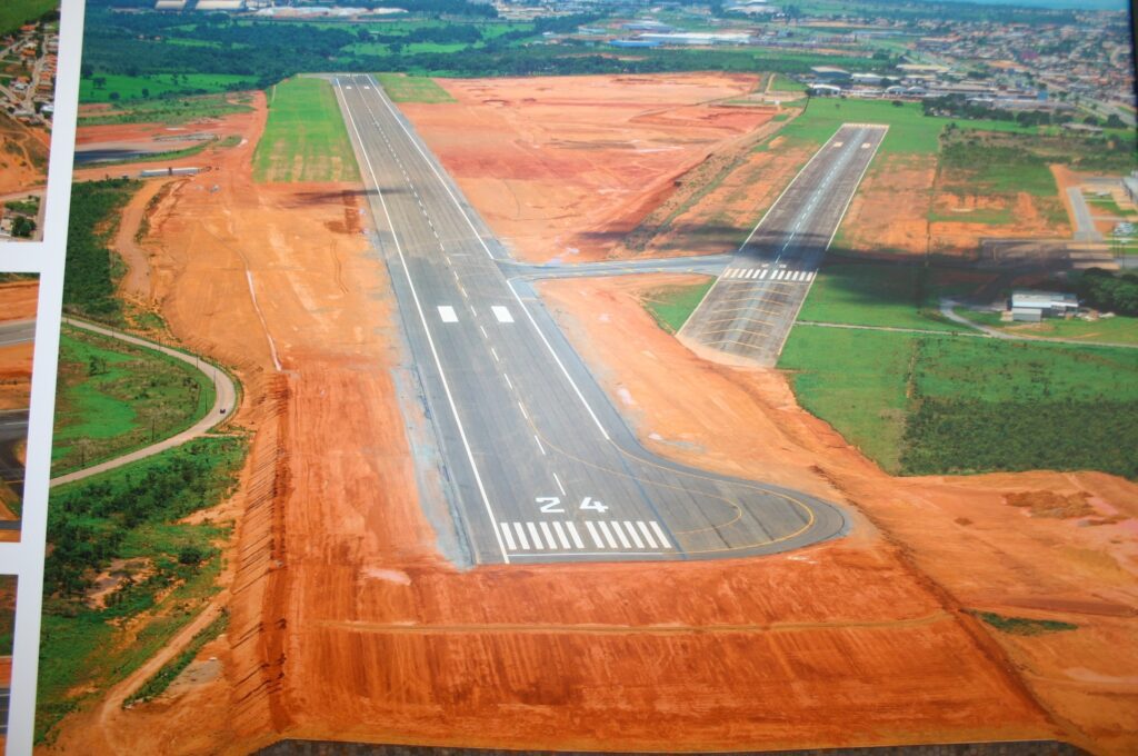 foto do aeroporto de cargas de anápolis