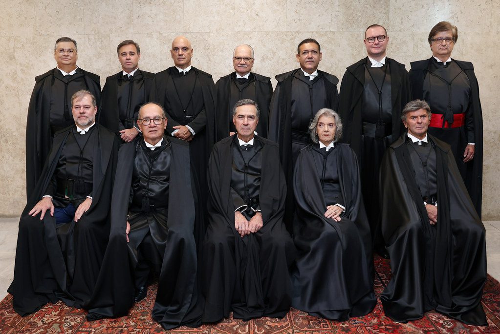 FOTO DOS MINISTROS DO STF